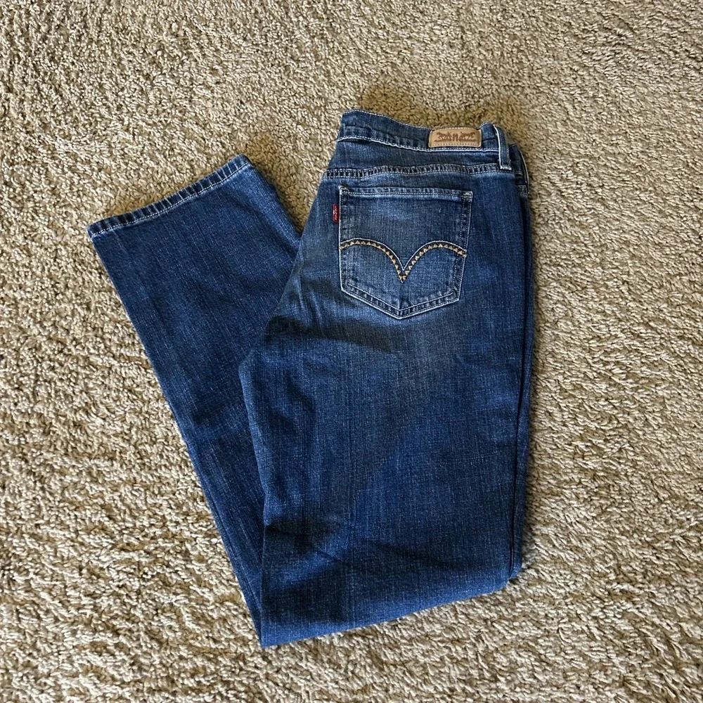 Levis‎ 505 Jeans Mens 29x30 Blue Straight Leg Medium Wash Fade Denim Pants